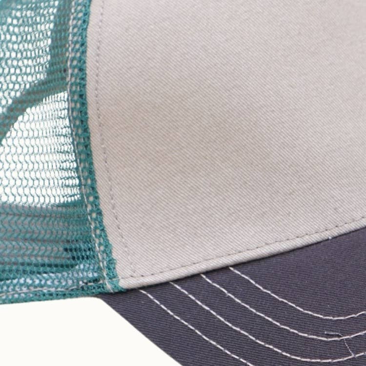 OP Colorstory Collection Truckers - Less Talk More Wine: Beige/Black/Brown
