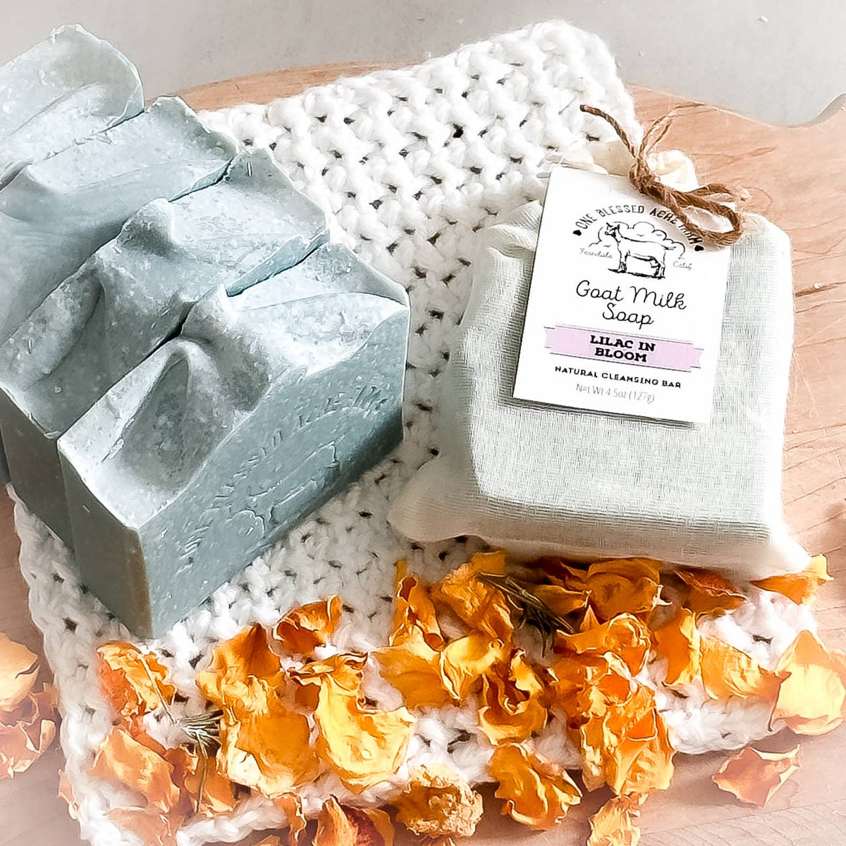 Lilac Goat Milk Bar Soap