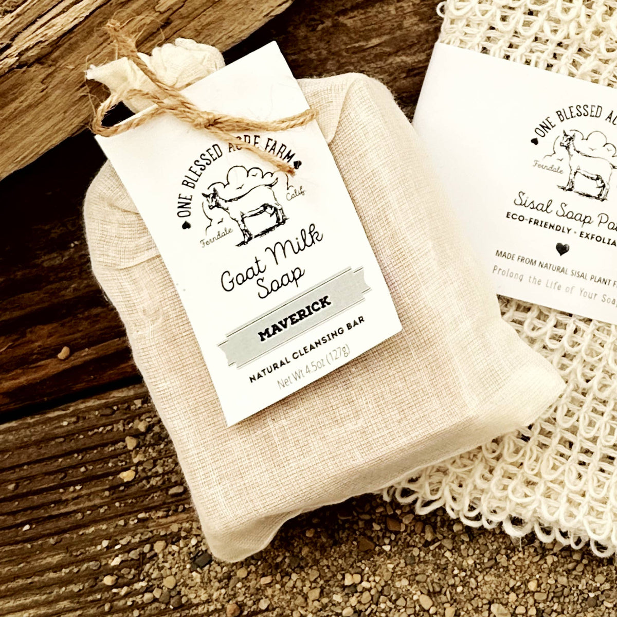 Maverick Goat Milk Bar Soap For Men