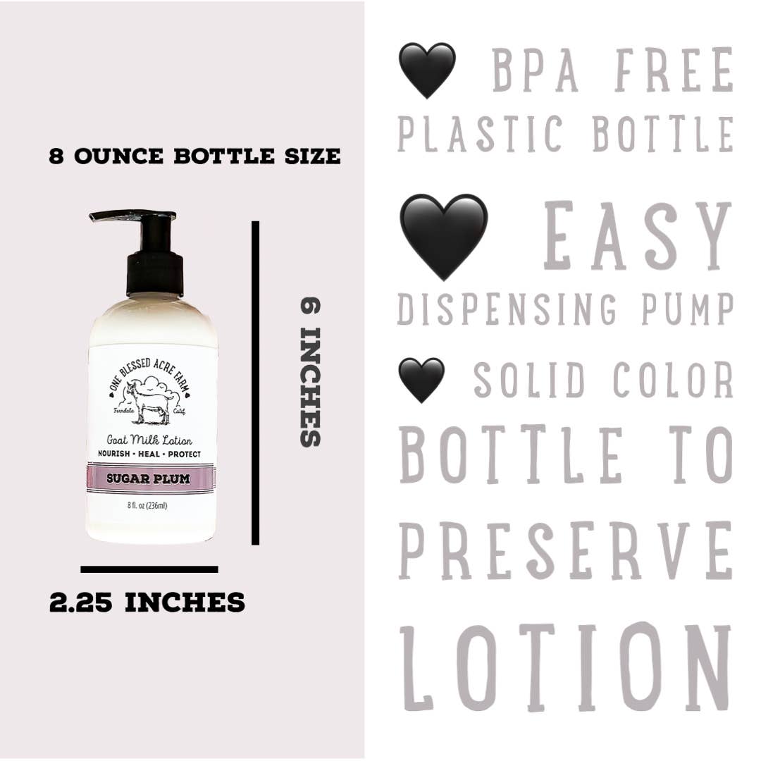 Vanilla Creme Goat Milk Lotion: 2 ounces with flip top