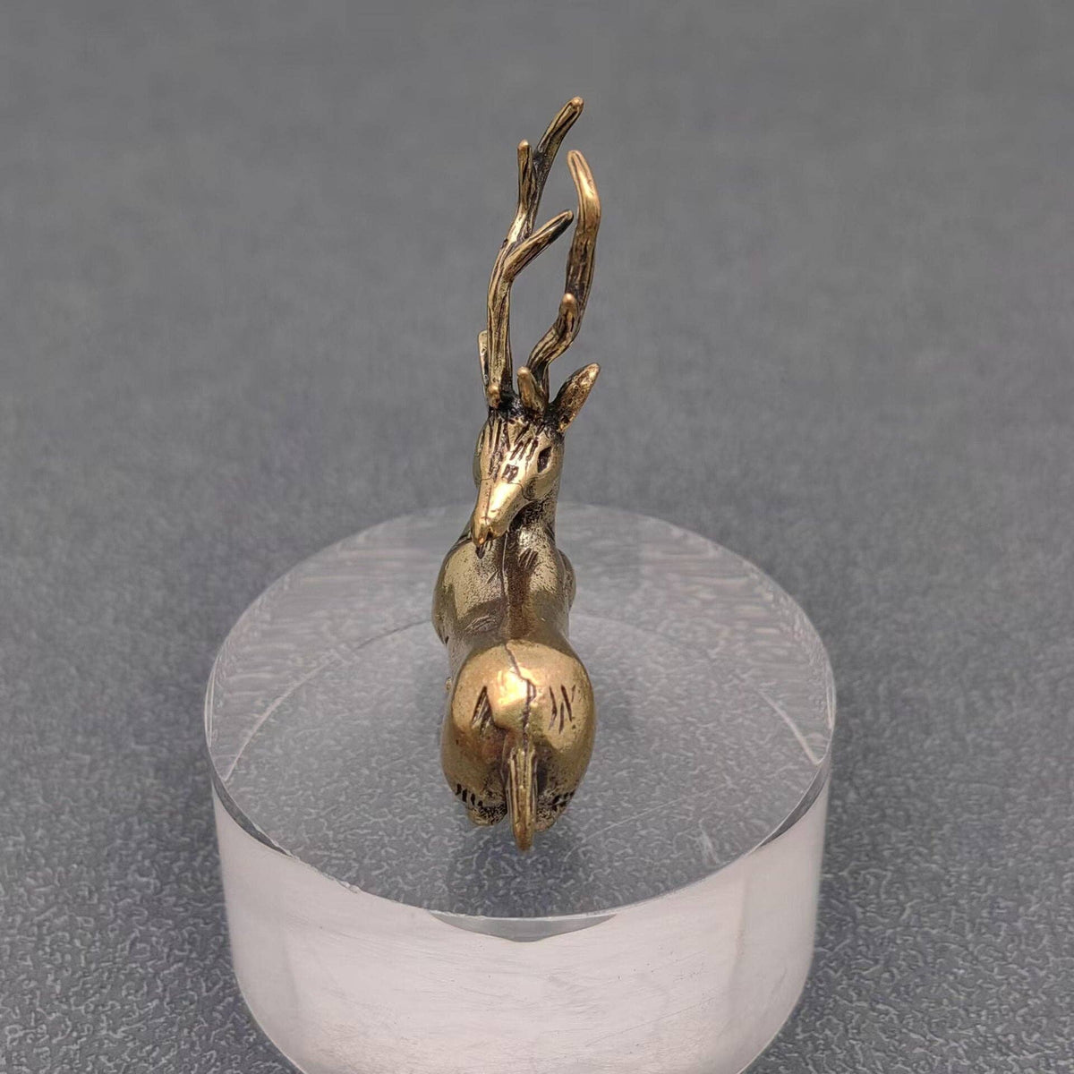 Brass Elk Deer Desktop Ornaments Decoration