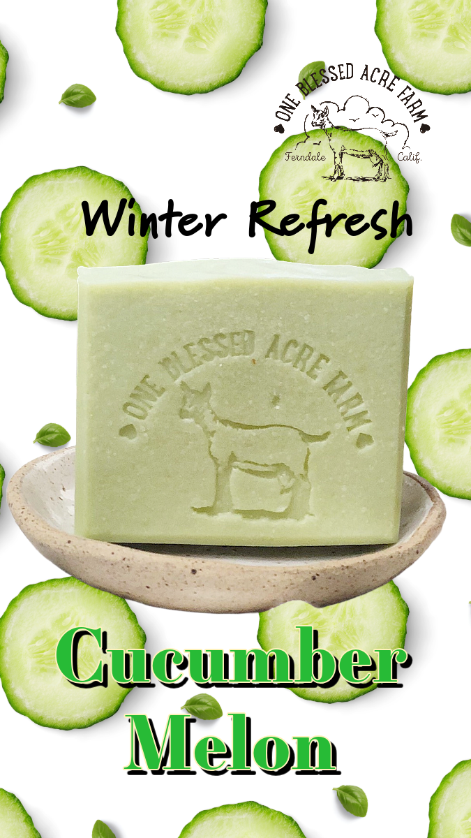 Cucumber Goat Milk Bar Soap