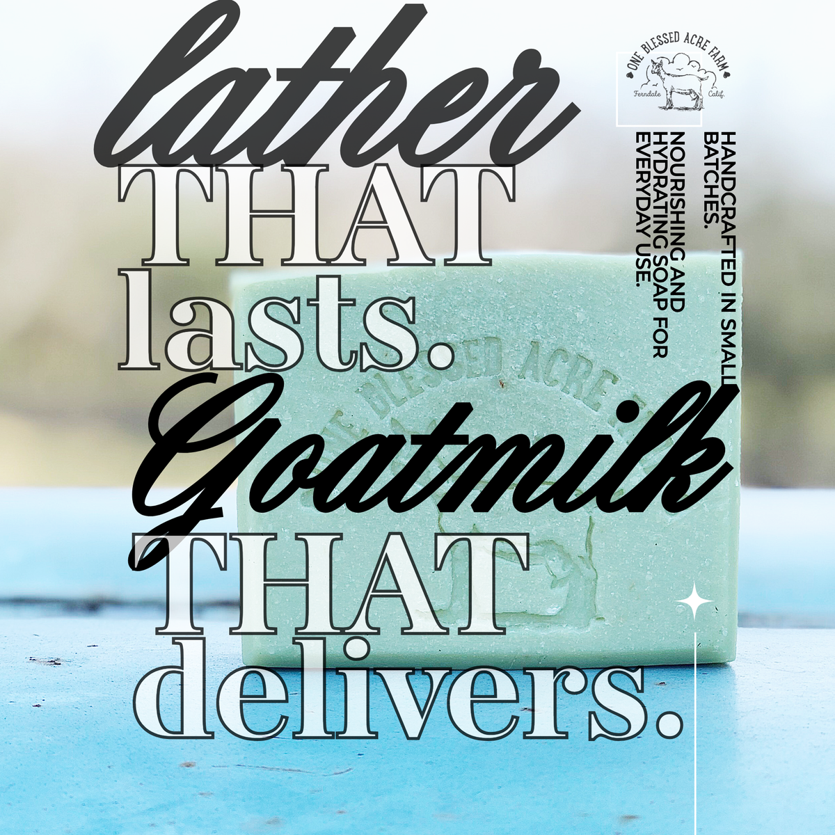 Cucumber Goat Milk Bar Soap