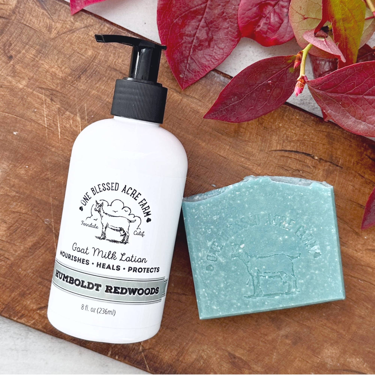 Humboldt Redwoods Goat Milk Bar Soap: 4.5 ounce soap bar