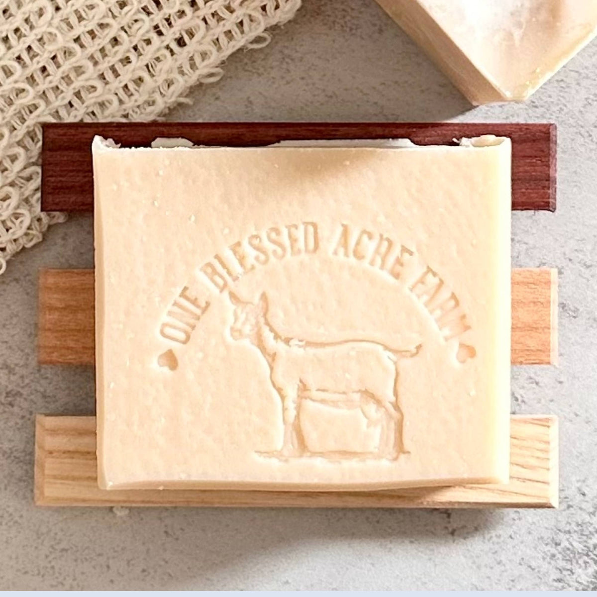 Fresh Lavender Goat Milk Bar Soap: Guest Soap Bar 1 ounce