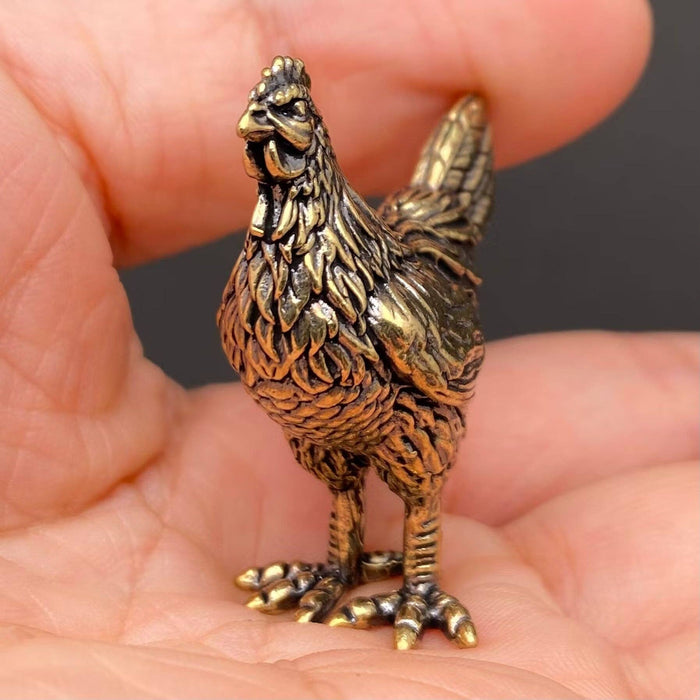 Brass Hen Crafts Decoration Desktop Ornaments
