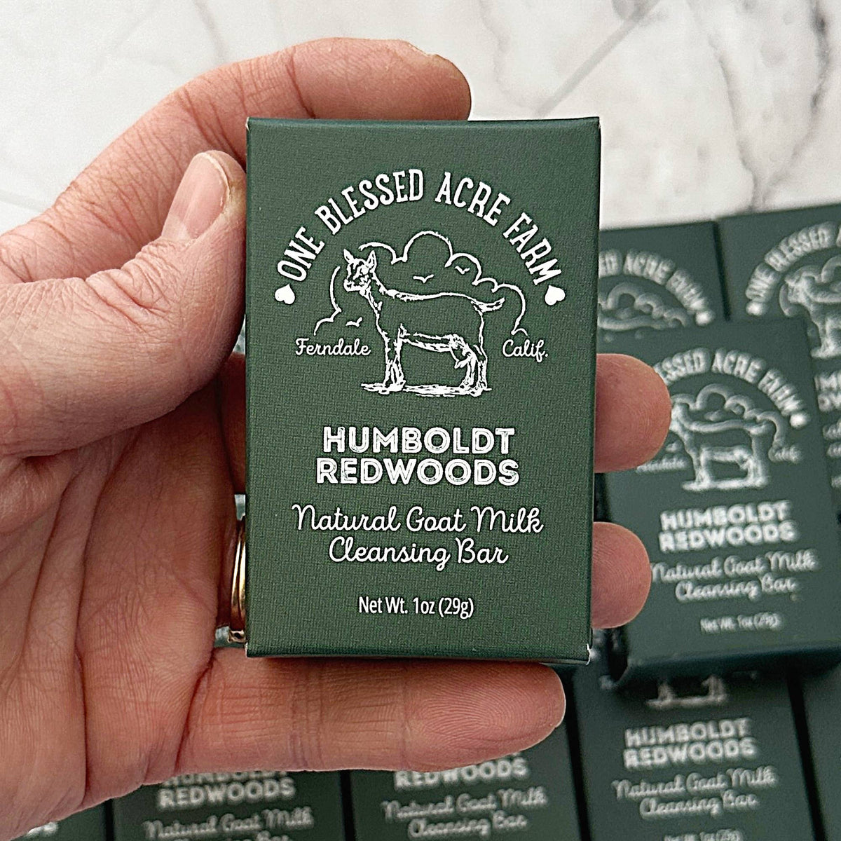 Humboldt Redwoods Goat Milk Bar Soap: 4.5 ounce soap bar