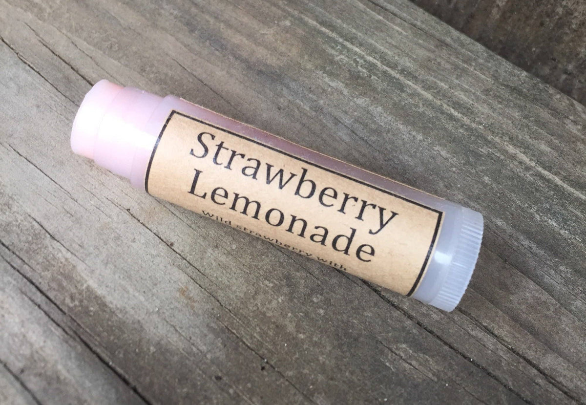 Strawberry Lemonade Natural Lip Balm