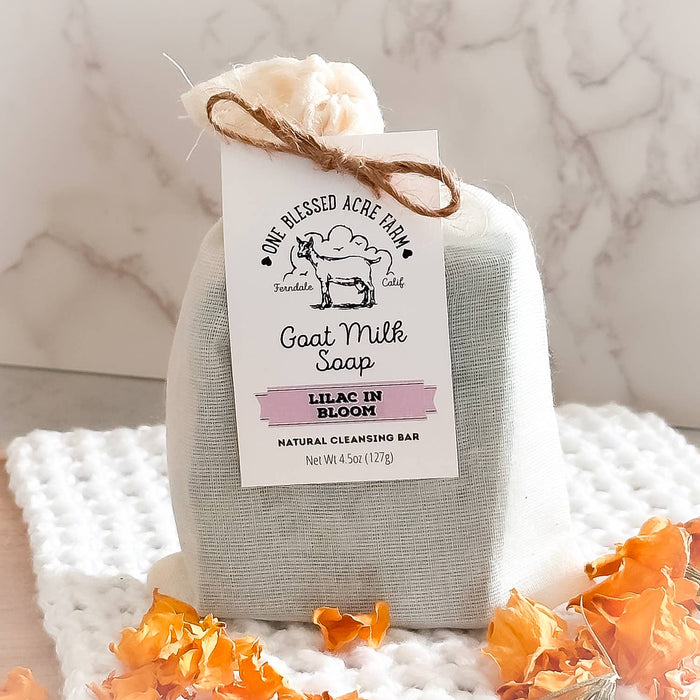 Lilac Goat Milk Bar Soap