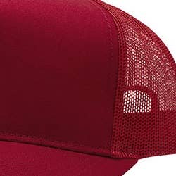 MAMAS CLUB Bejeweled Glitz Trucker Cap + Leatherette: Black