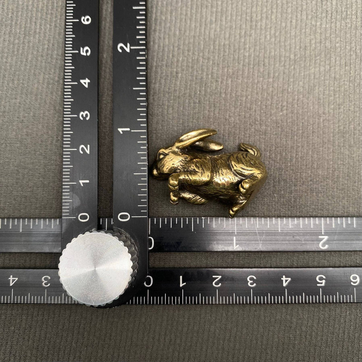 Brass Bunny Crafts Decoration Desktop Ornaments