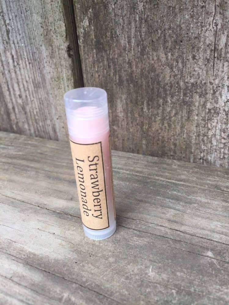 Strawberry Lemonade Natural Lip Balm