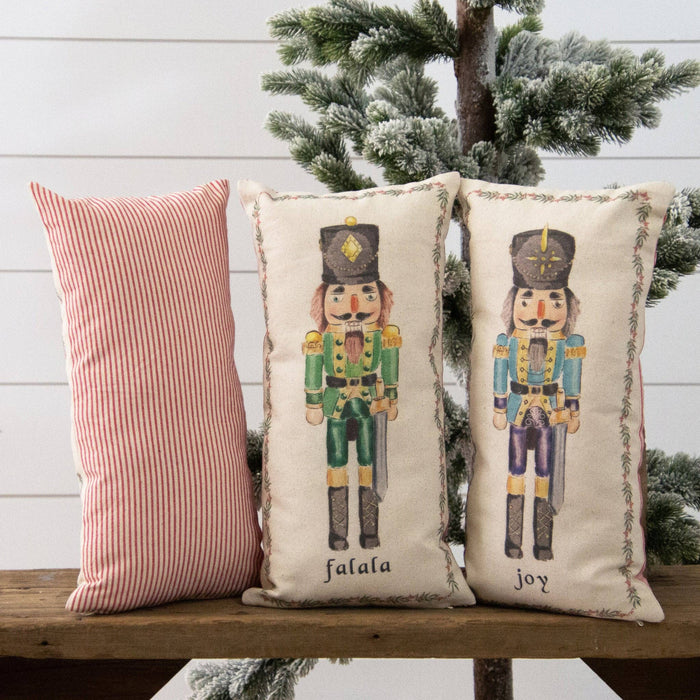 Nutcracker Holiday Pillows