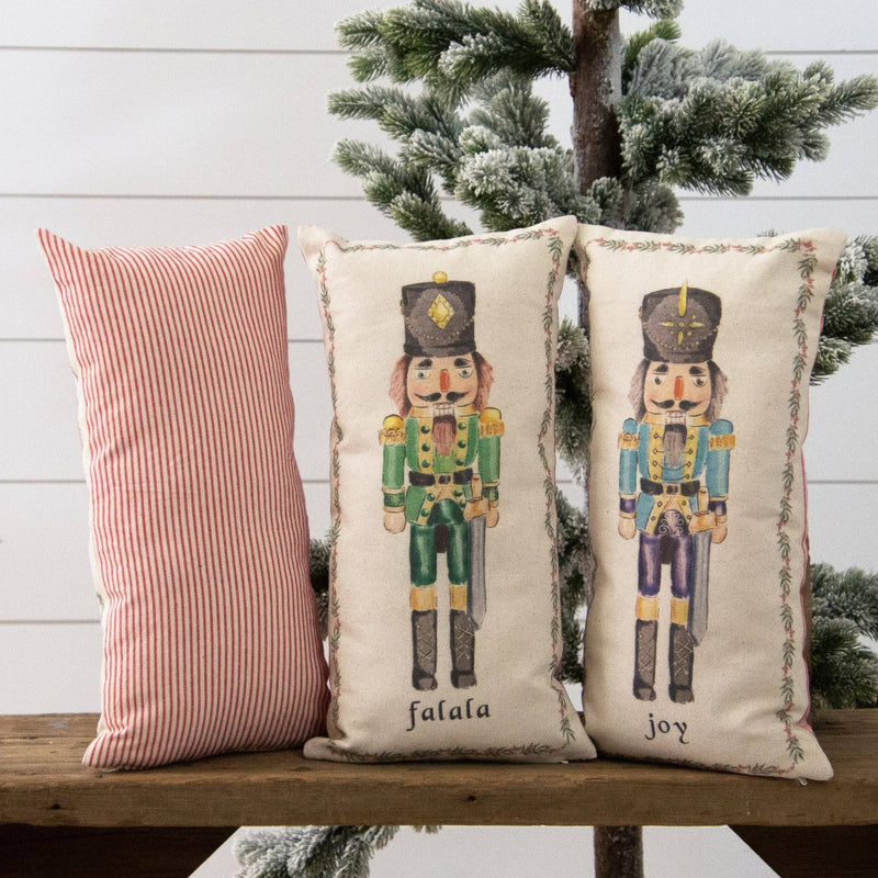 Nutcracker Holiday Pillows