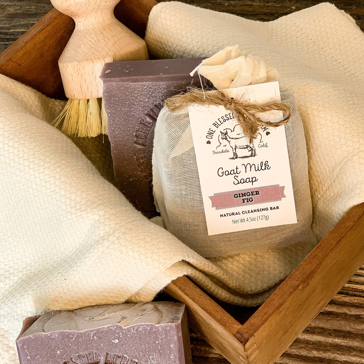 Ginger Fig Goat Milk Bar Soap
