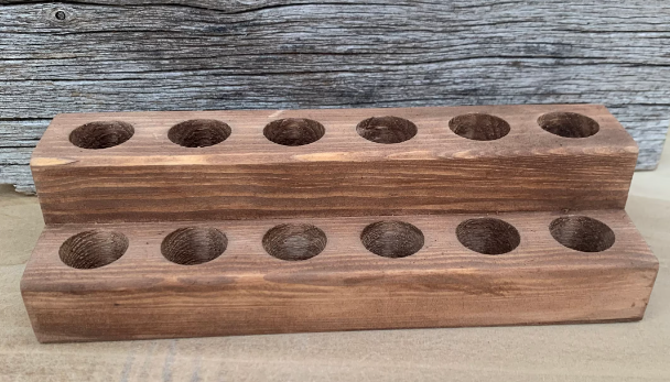 Wooden Lip Balm Counter Top Display