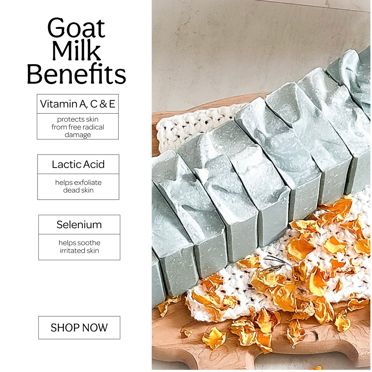 Lilac Goat Milk Bar Soap