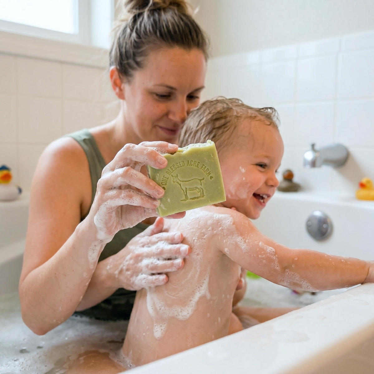 Wild Honeysuckle Goat Milk Bar Soap